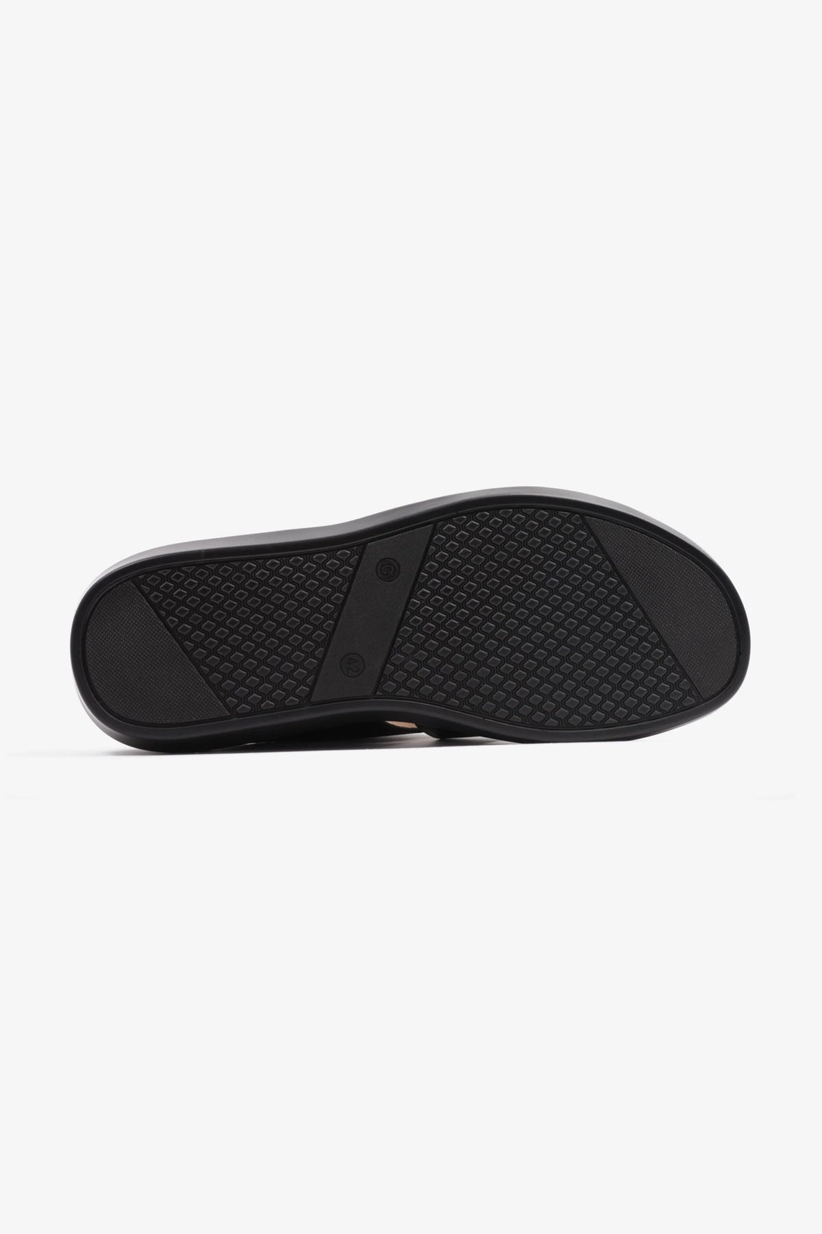 Comfort Plus Men's 2.2mm Arabic Sandals Black MSDCPKYB66 - Sole Therapy