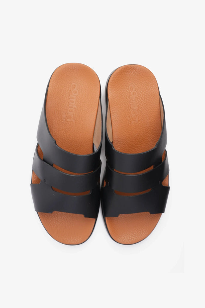 Comfort Plus Men's 2.2mm Arabic Sandals Grey MSDCPKYB66 - Sole Therapy