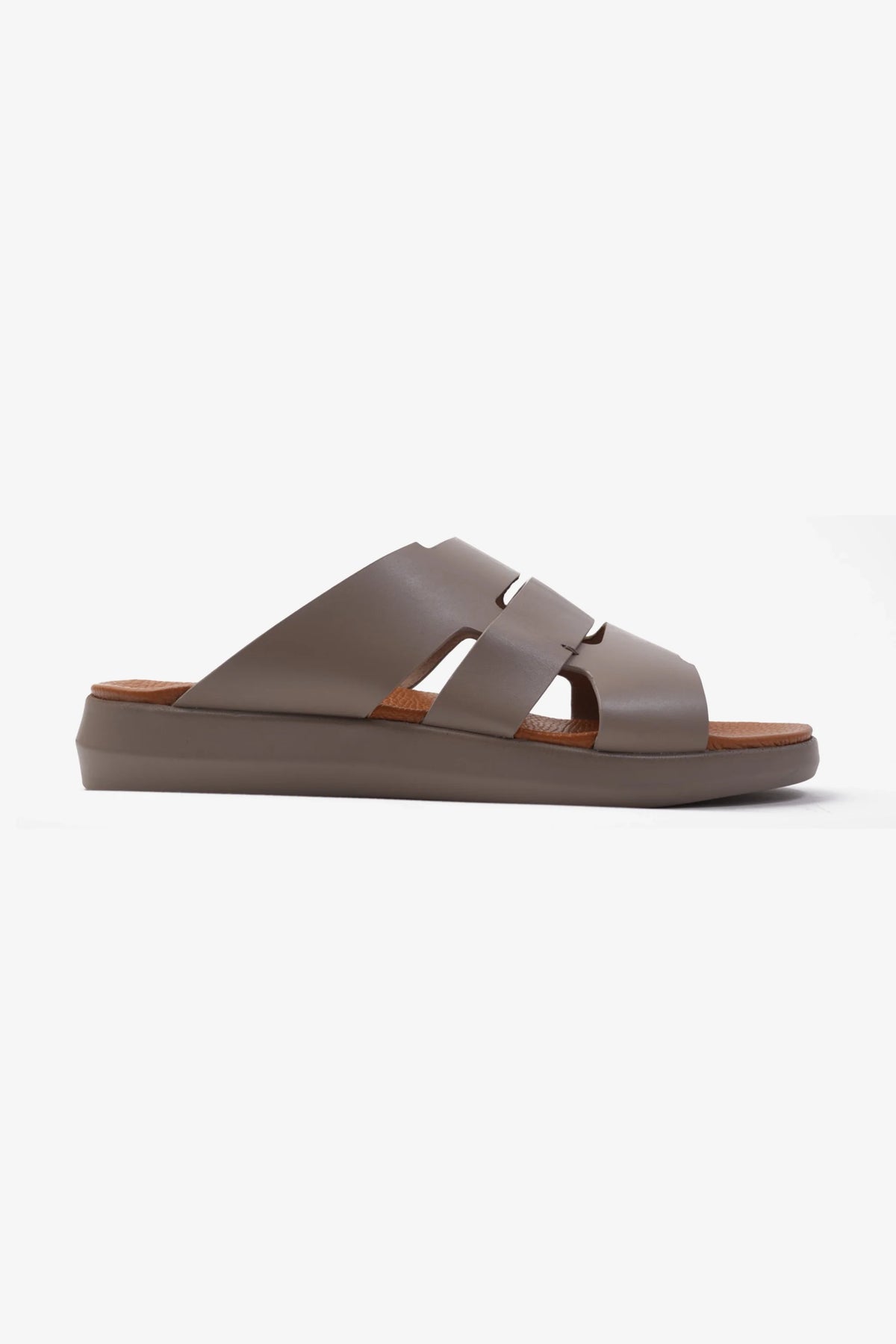 Comfort Plus Men's 2.2mm Arabic Sandals Stone MSDCPKYB66 - Sole Therapy