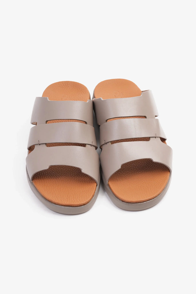 Comfort Plus Men's 2.2mm Arabic Sandals Stone MSDCPKYB66 - Sole Therapy