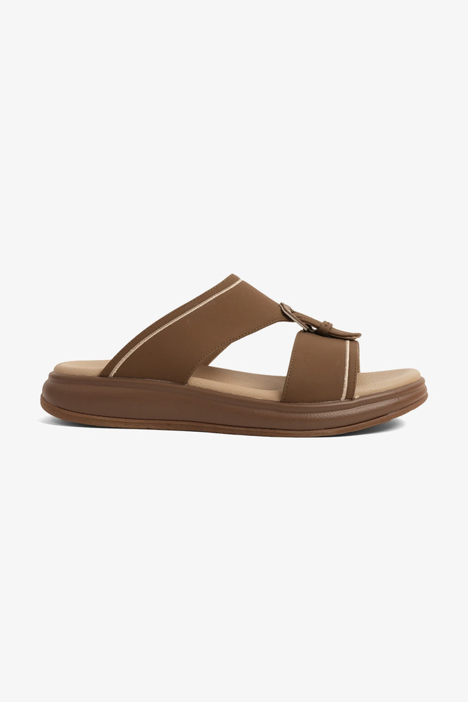 Comfort Plus Men's Adapt Arabic Sandals Brown MSDGBCPTD101 - Sole Therapy