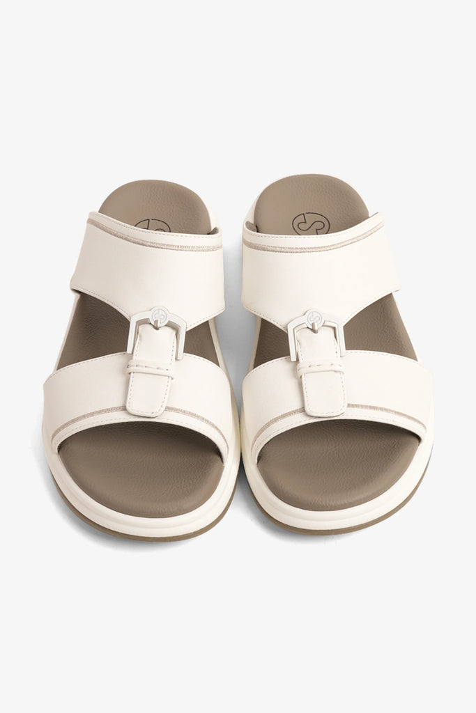 Comfort Plus Men's Adapt Arabic Sandals White MSDGBCPTD101