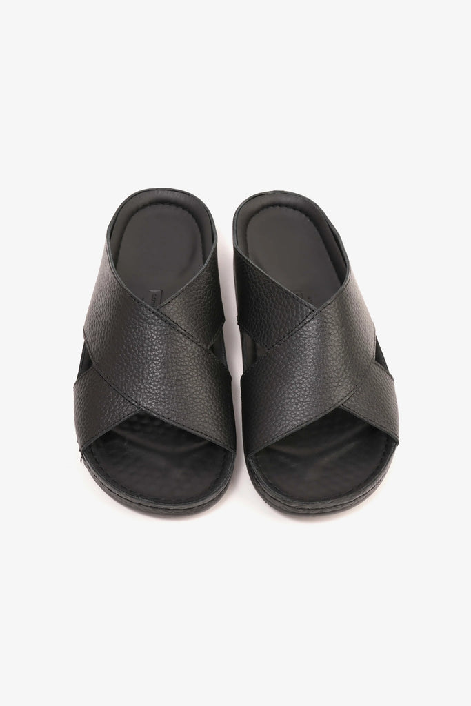 Comfort Plus Men's Arabic Sandals Black AV06 - Sole Therapy