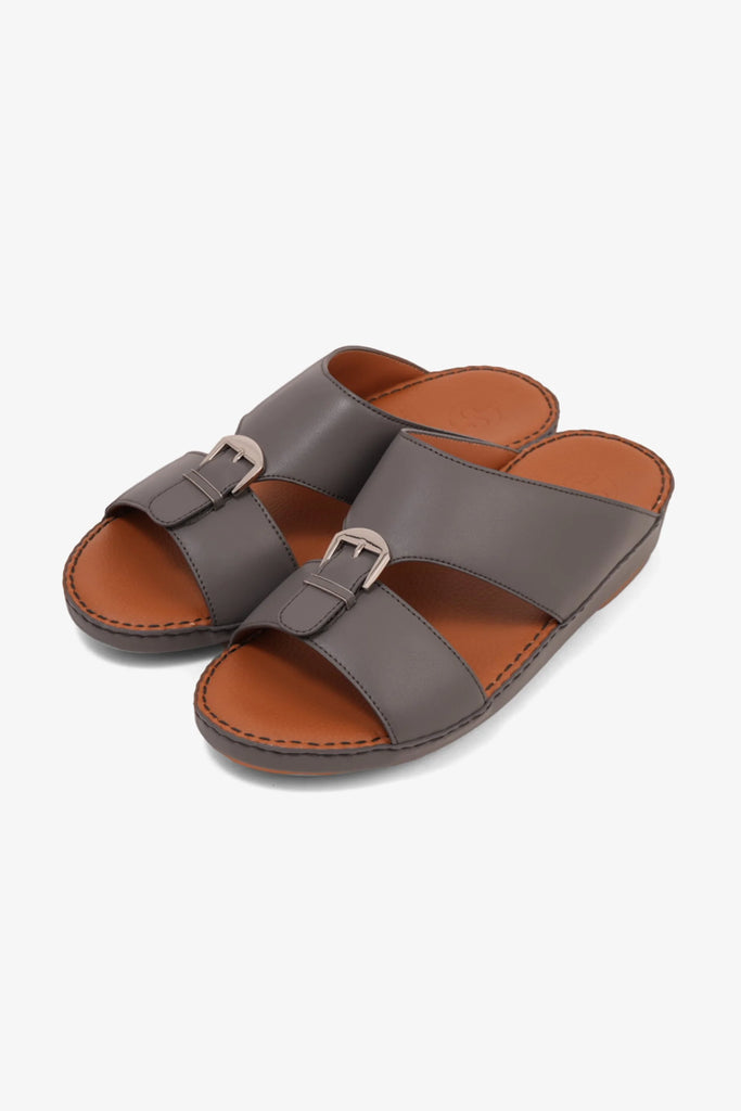 Comfort Plus Men's Arabic Sandals Dark Grey MSDCP7011 - Sole Therapy