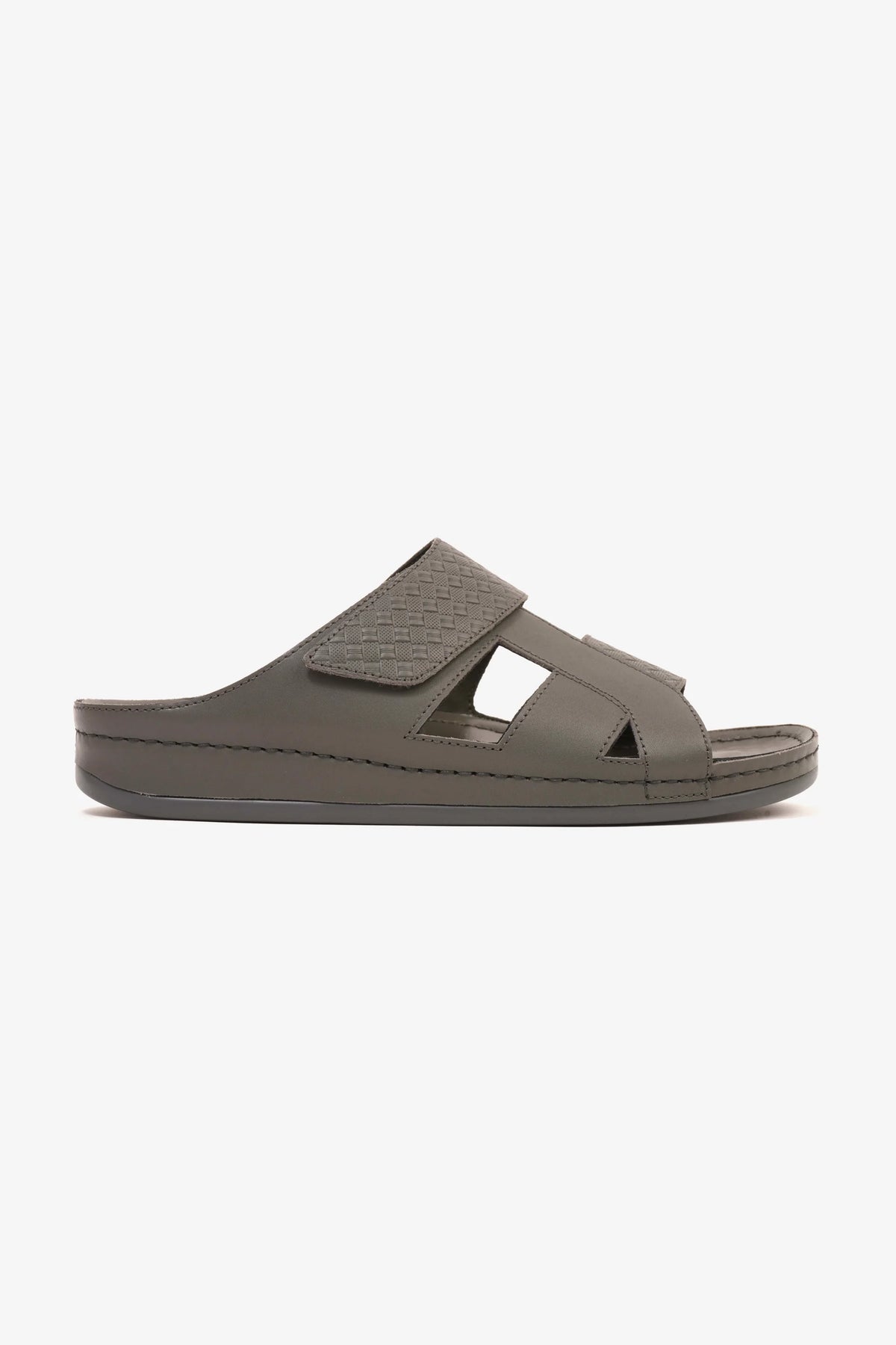 Comfort Plus Men's Arabic Sandals Grey AV05 - Sole Therapy