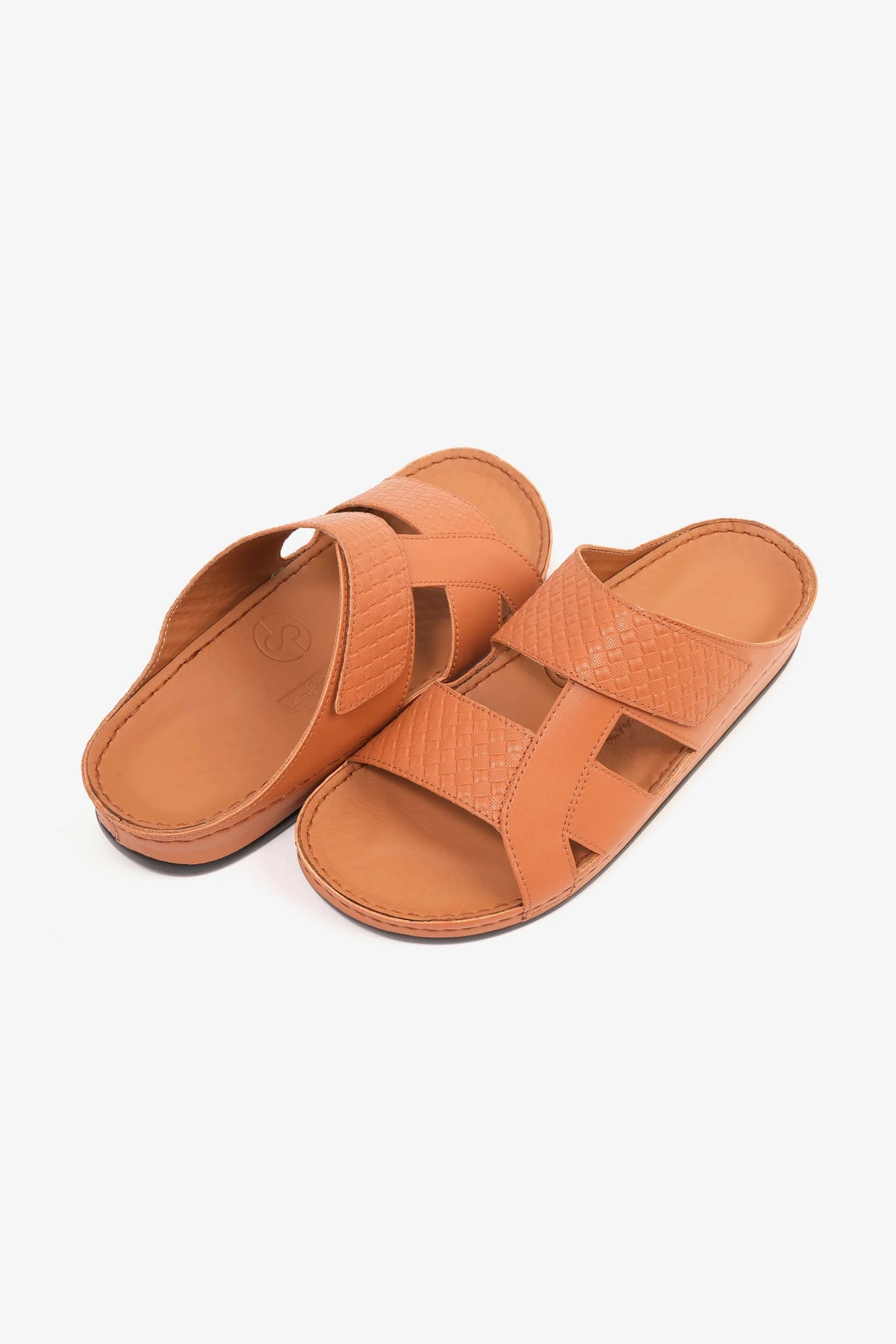 Comfort Plus Men's Arabic Sandals Tan MSDCPAV05 - Sole Therapy