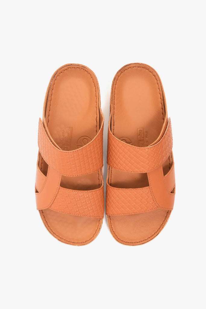 Comfort Plus Men's Arabic Sandals Tan MSDCPAV05 - Sole Therapy