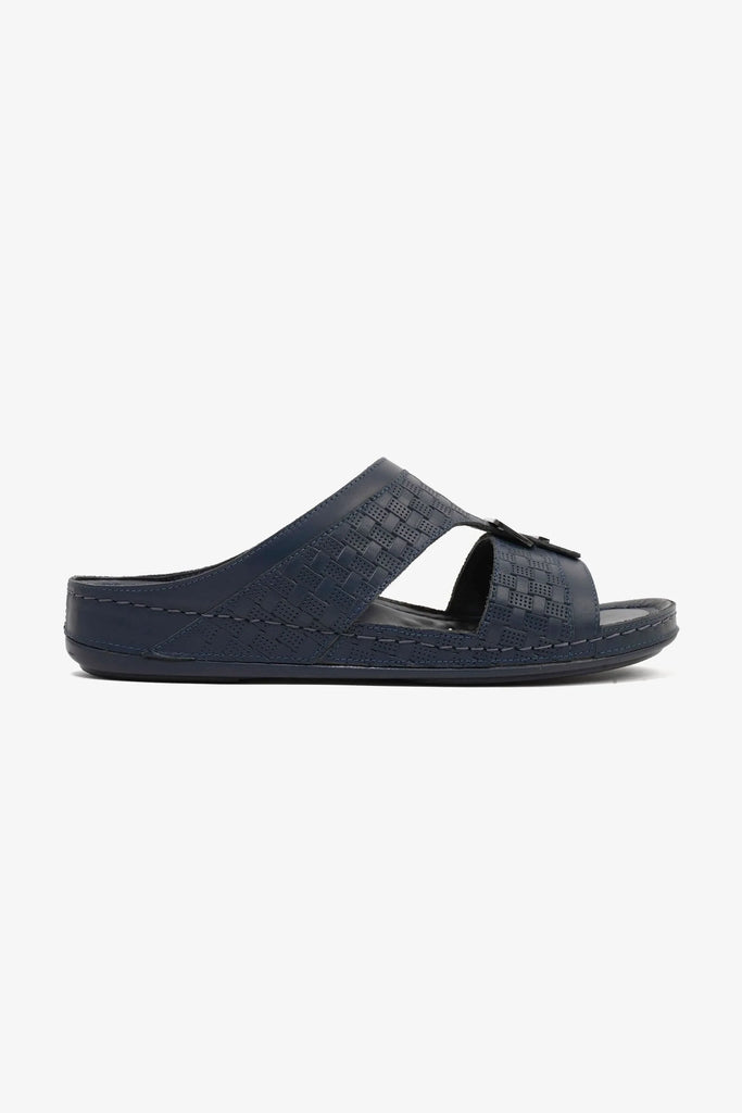 Comfort Plus Men's Buckle-Strap Sandals Navy MSDCP6601 - Sole Therapy