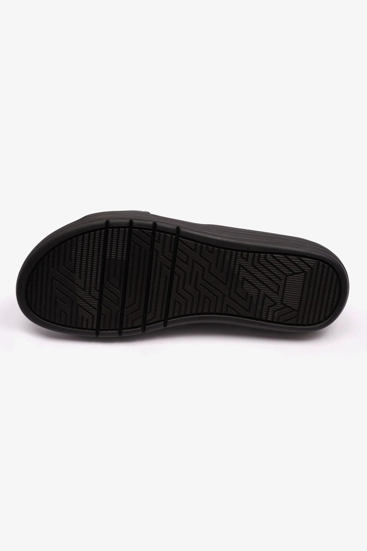 Comfort Plus Men's Classic Trim Sandals Black MSDCPFAR601 - Sole Therapy