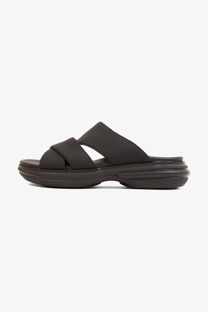 Comfort Plus Men's Cloud Step Arabic Sandals Black MSDGBCPDN103 - Sole Therapy