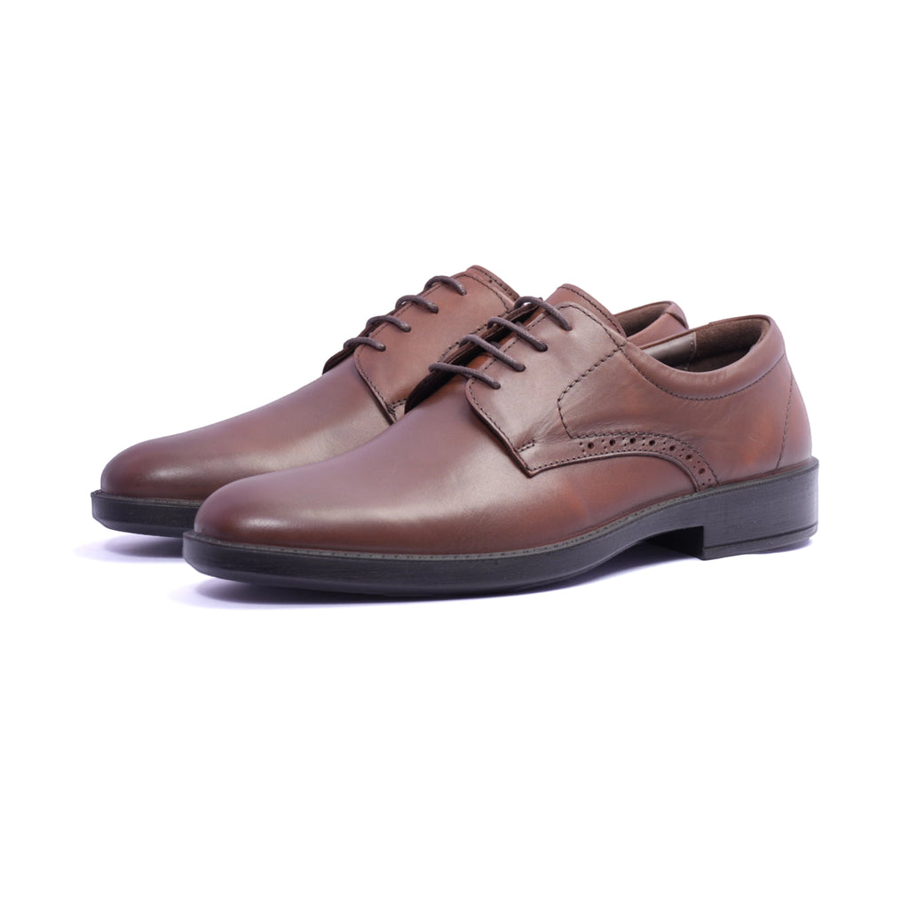 Comfort Plus Men's Derby Dress Shoes Tan - Sole Therapy