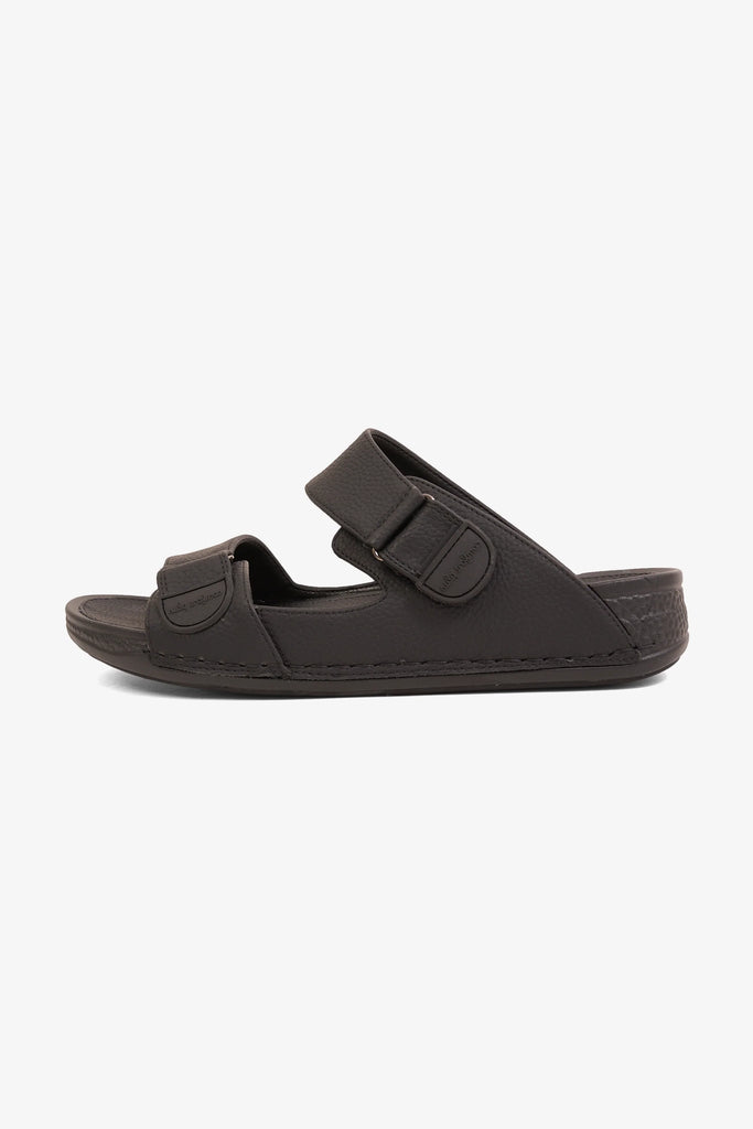 Comfort Plus Men's Elite Cushion Arabic Sandals Black MSDGBCPAS101 - Sole Therapy