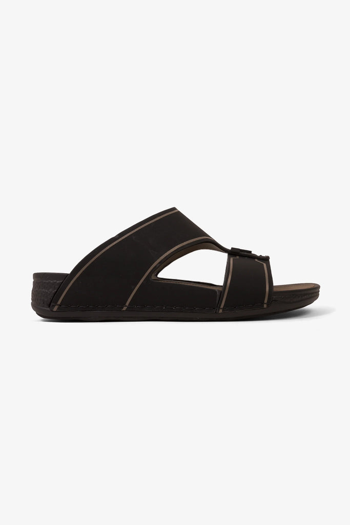 Comfort Plus Men's Equilibrium Walk Arabic Sandals Black MSDGBCPAS107 - Sole Therapy