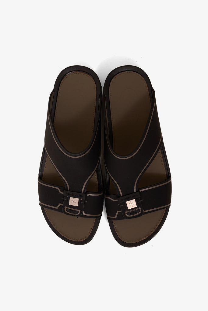 Comfort Plus Men's Equilibrium Walk Arabic Sandals Black MSDGBCPAS107 - Sole Therapy