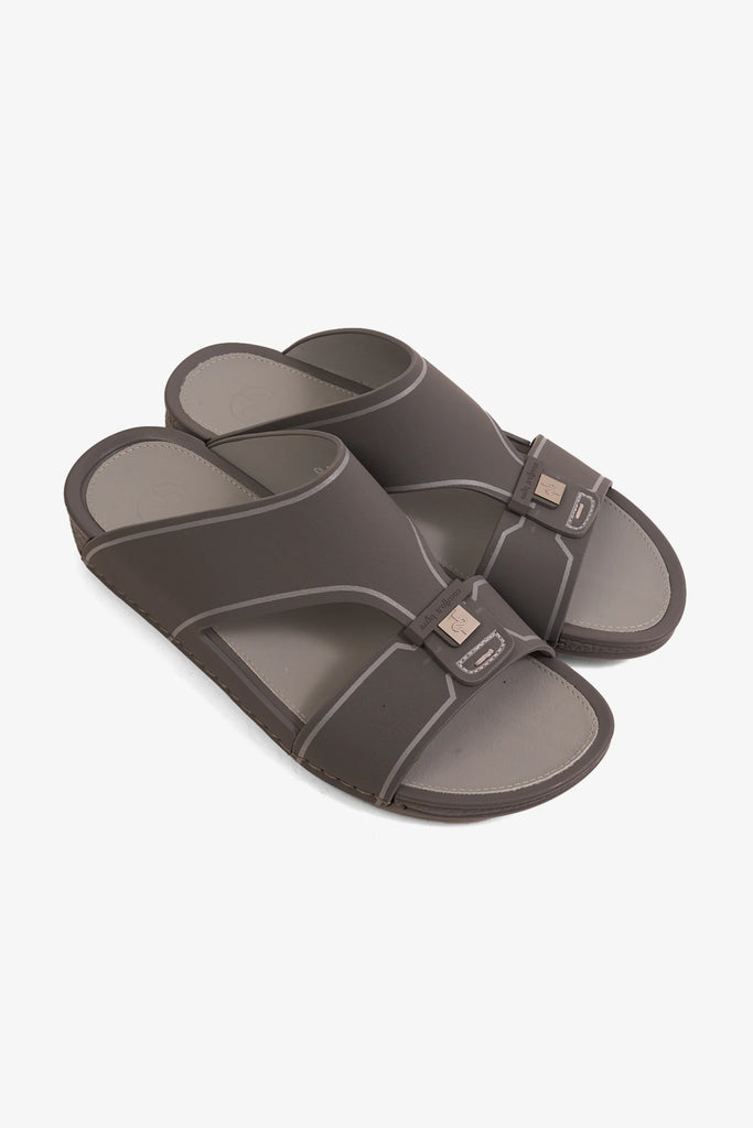 Comfort Plus Men's Equilibrium Walk Arabic Sandals Grey MSDGBCPAS107 - Sole Therapy