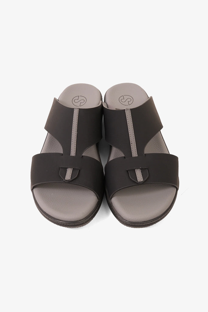 Comfort Plus Men's Glide Luxe Arabic Sandals Black MSDGBCPRS103 - Sole Therapy