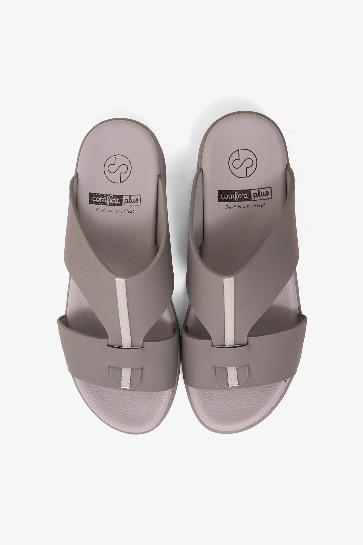 Comfort Plus Men's Glide Luxe Arabic Sandals Grey MSDGBCPRS103 - Sole Therapy