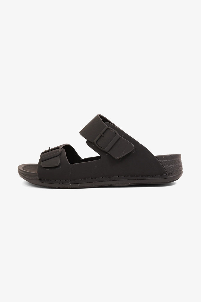 Comfort Plus Men's Gravity Flow Arabic Sandals Black MSDGBCPAS103 - Sole Therapy