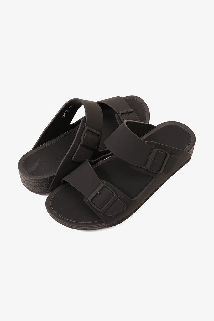 Comfort Plus Men's Gravity Flow Arabic Sandals Black MSDGBCPAS103 - Sole Therapy