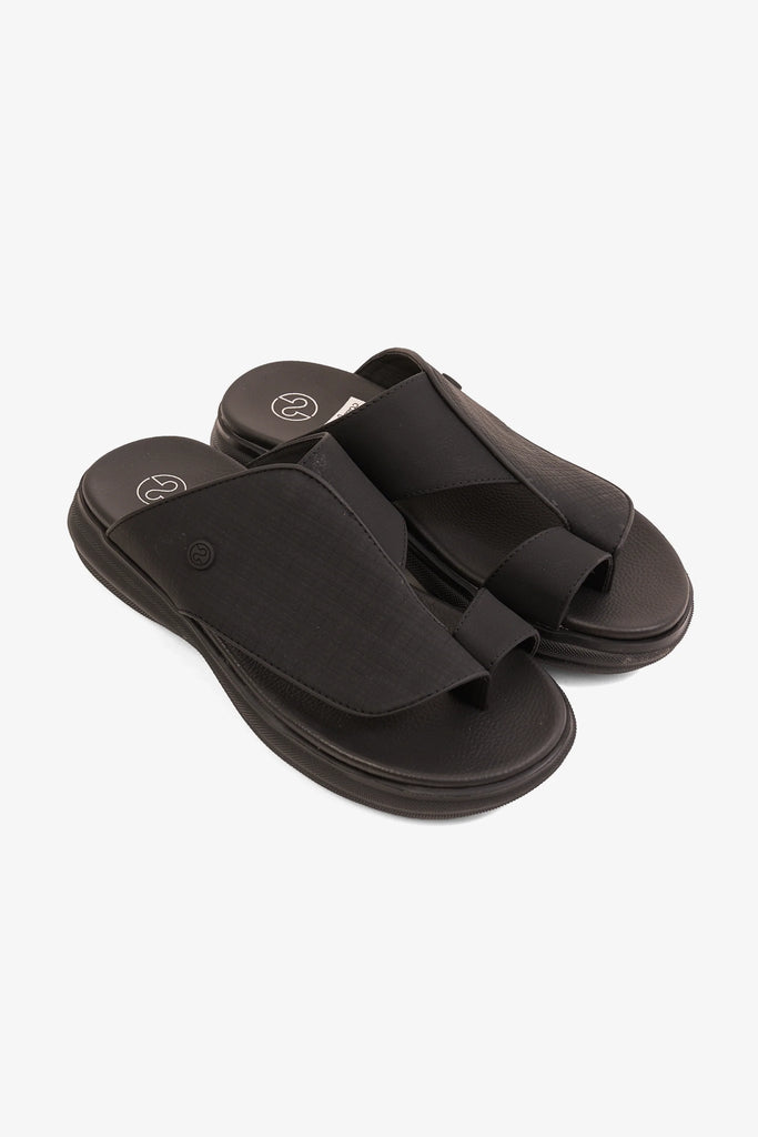 Comfort Plus Men's Imperial Comfort Arabic Sandals Black MSDGBCPDN108 - Sole Therapy