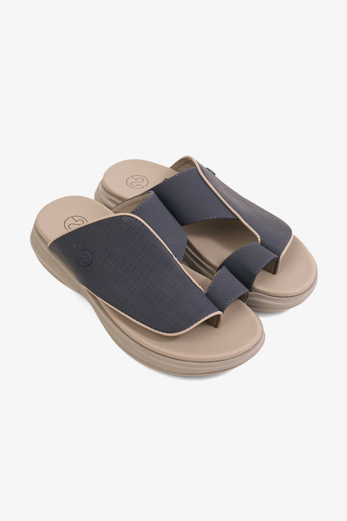 Comfort Plus Men's Imperial Comfort Arabic Sandals Navy MSDGBCPDN108 - Sole Therapy