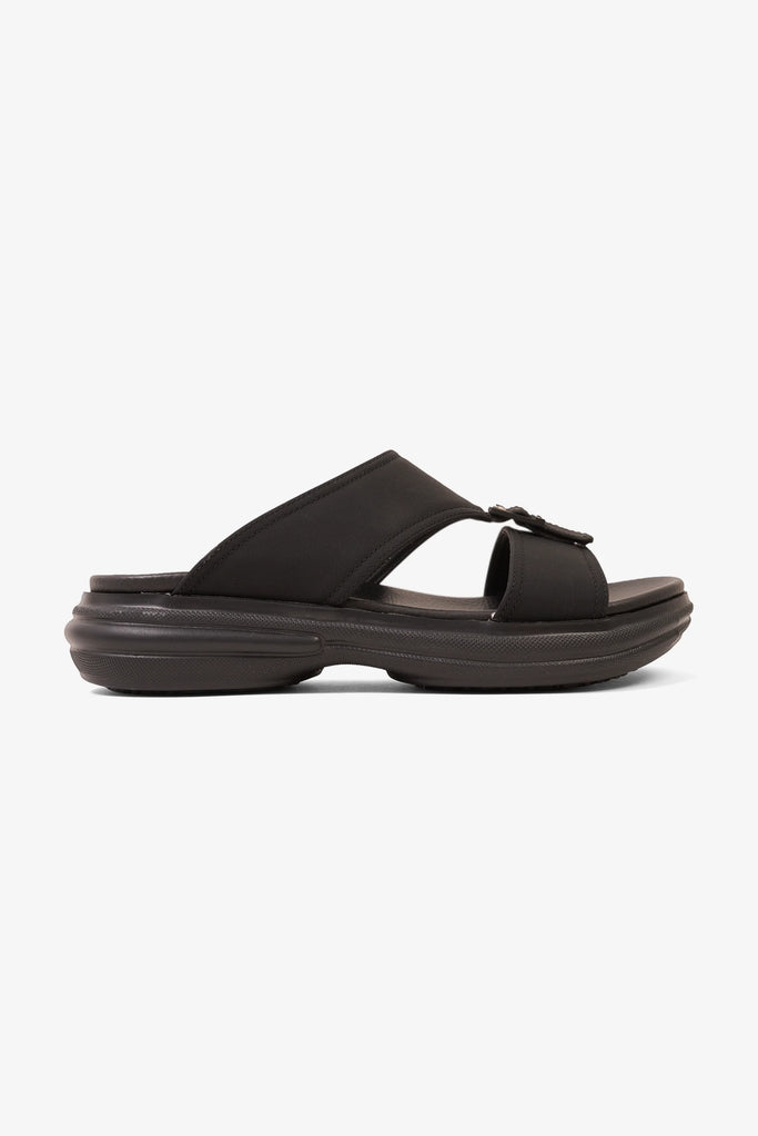 Comfort Plus Men's Infinite Comfort Arabic Sandals Black MSDGBCPDN102 - Sole Therapy