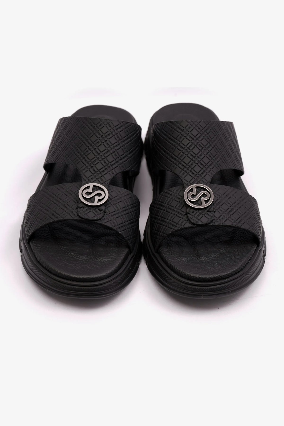 Comfort Plus Men's Italian Outsole Arabic Sandals Black CP1002 - Sole Therapy