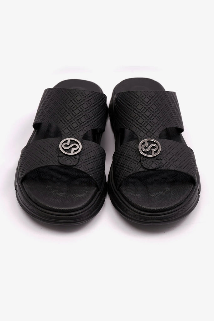 Comfort Plus Men's Italian Outsole Arabic Sandals Black CP1002 - Sole Therapy