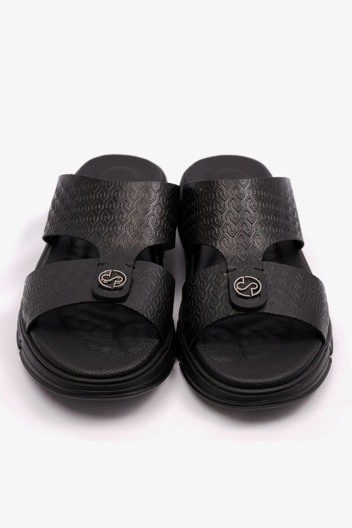 Comfort Plus Men's Italian Outsole Arabic Sandals Black MSDCP1008 - Sole Therapy