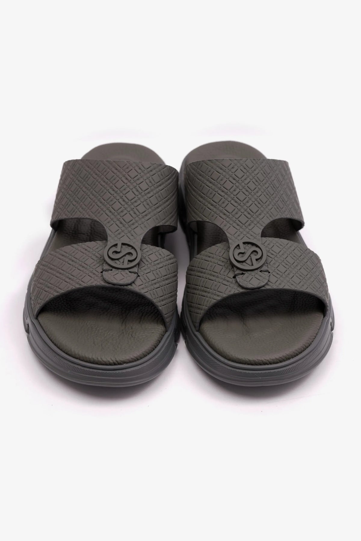 Comfort Plus Men's Italian Outsole Arabic Sandals Grey MSDCP1002 - Sole Therapy