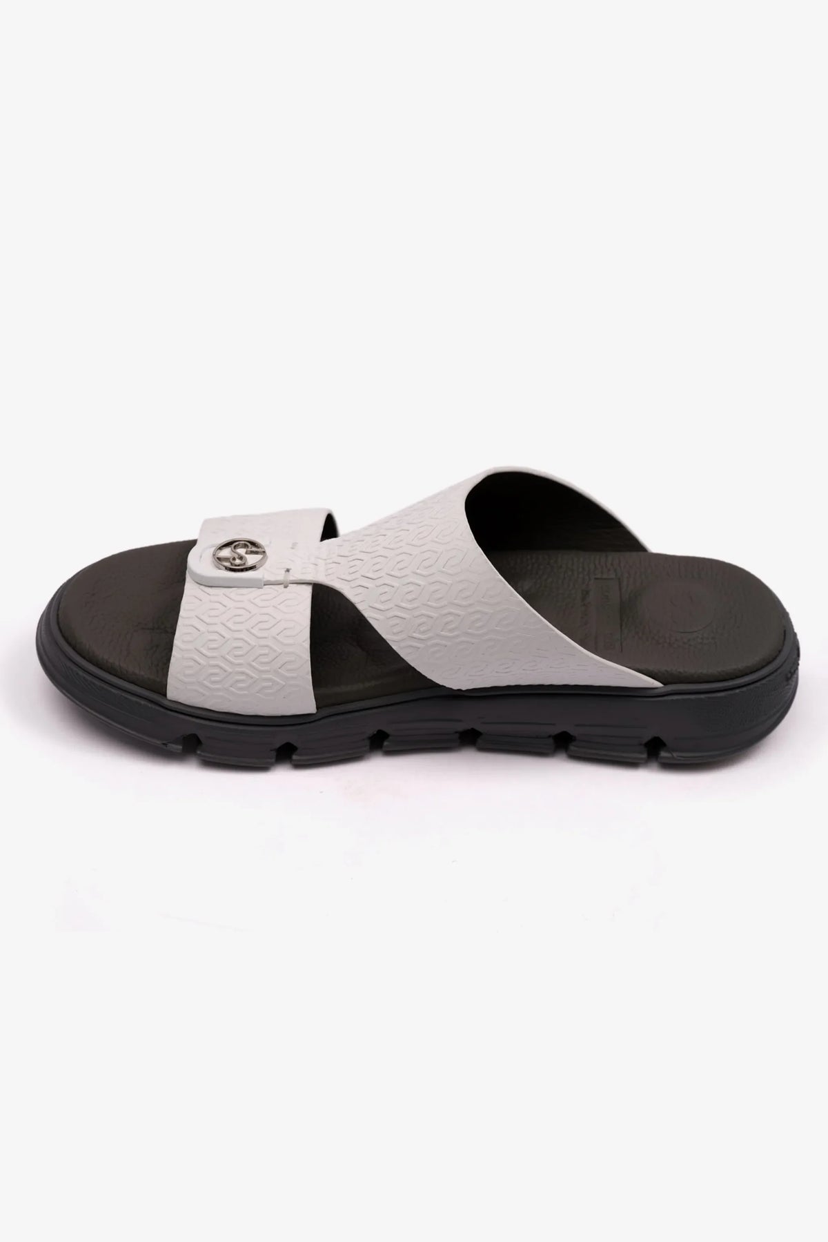 Comfort Plus Men's Italian Outsole Arabic Sandals White CP1008 - Sole Therapy