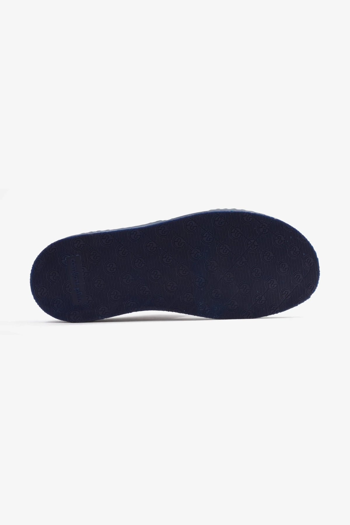 Comfort Plus Men's Matte Leather Sandals Navy MSDCP3002 - Sole Therapy