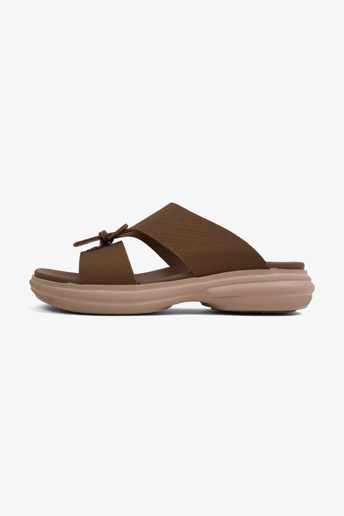 Comfort Plus Men's Pure Motion Arabic Sandals Brown MSDGBCPDN101 - Sole Therapy