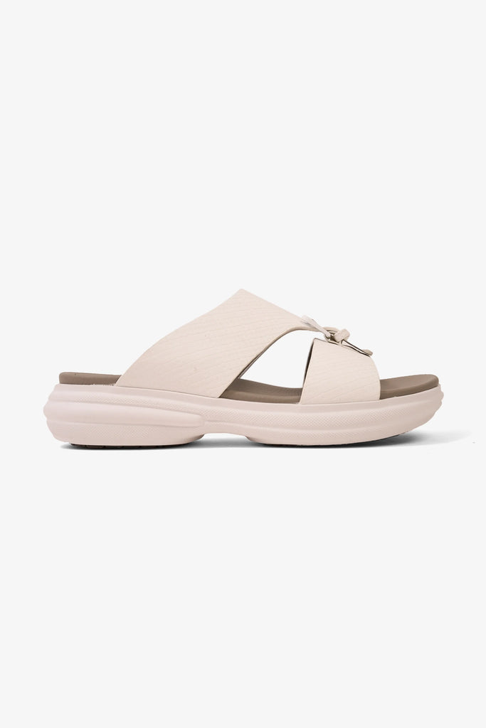 Comfort Plus Men's Pure Motion Arabic Sandals White MSDGBCPDN101 - Sole Therapy