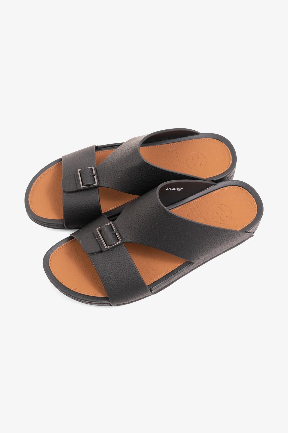 Comfort Plus Men's Sandals Black AS106 - Sole Therapy