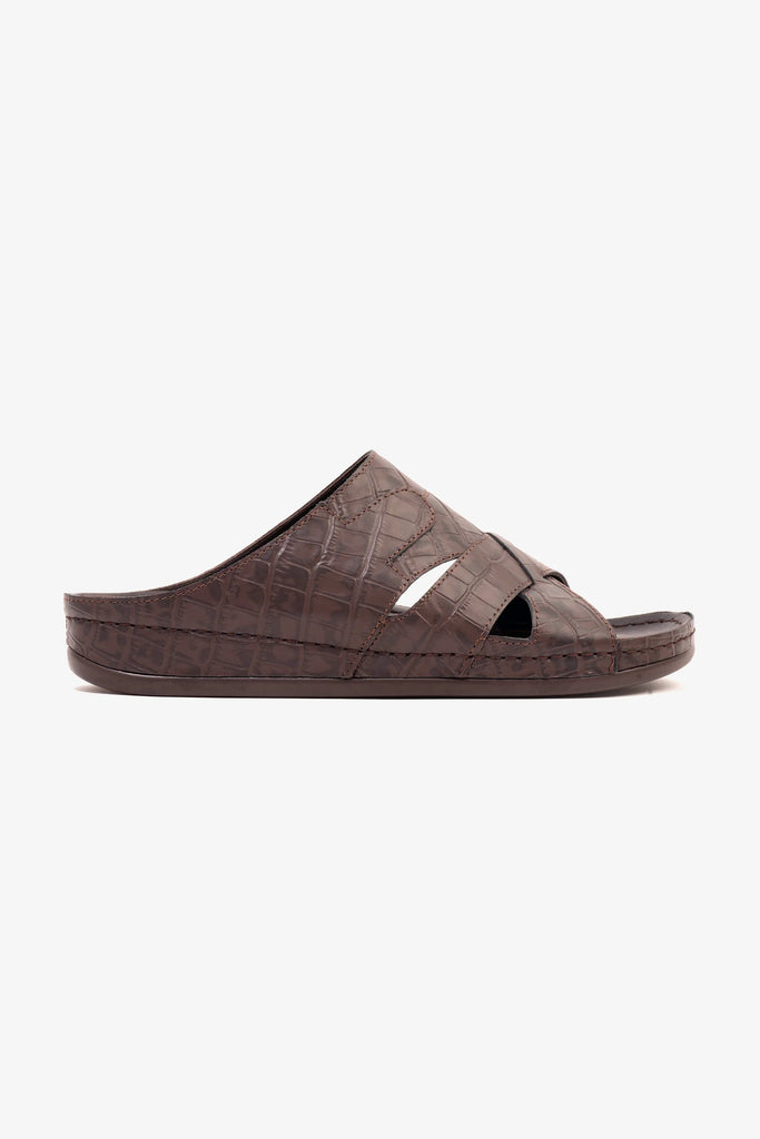 Comfort Plus Men's Sandals Brown MSDCPAV03 - Sole Therapy