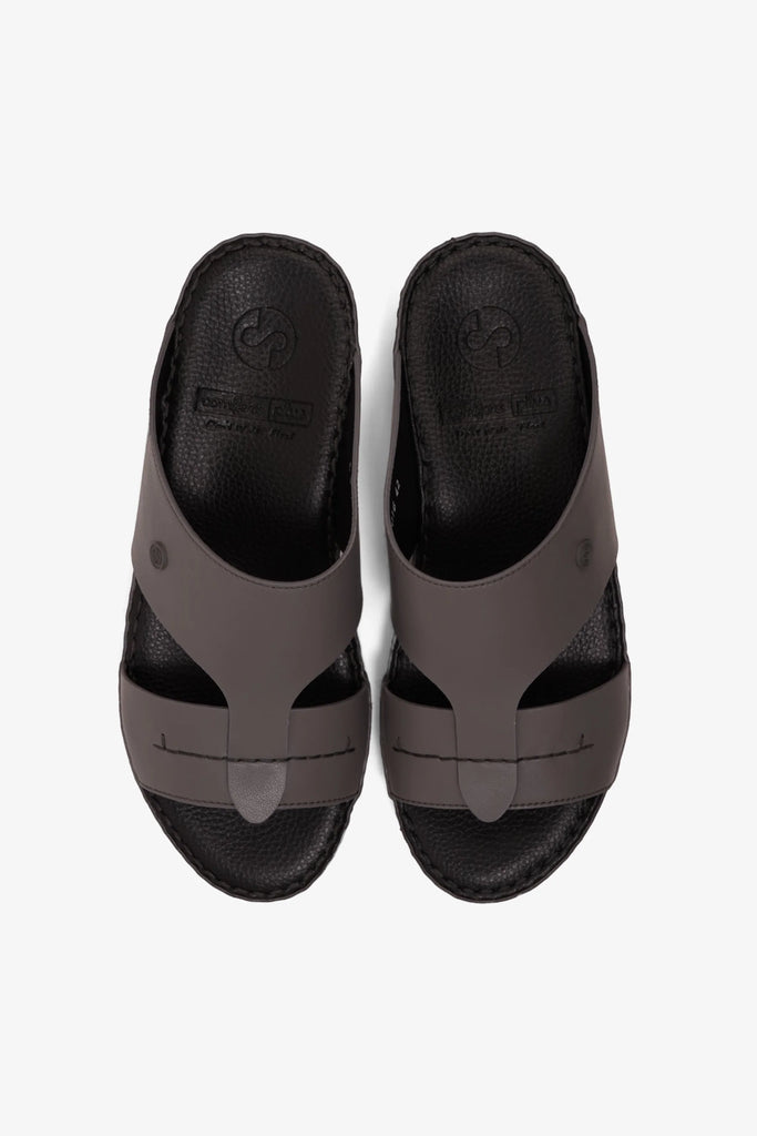 Comfort Plus Men's Sandals Dark Grey MSDCP7016 - Sole Therapy