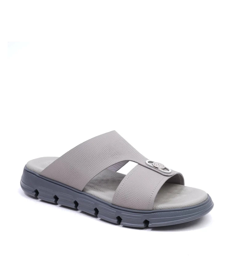 Comfort Plus Men's Sandals Light Grey CP1006 - Sole Therapy