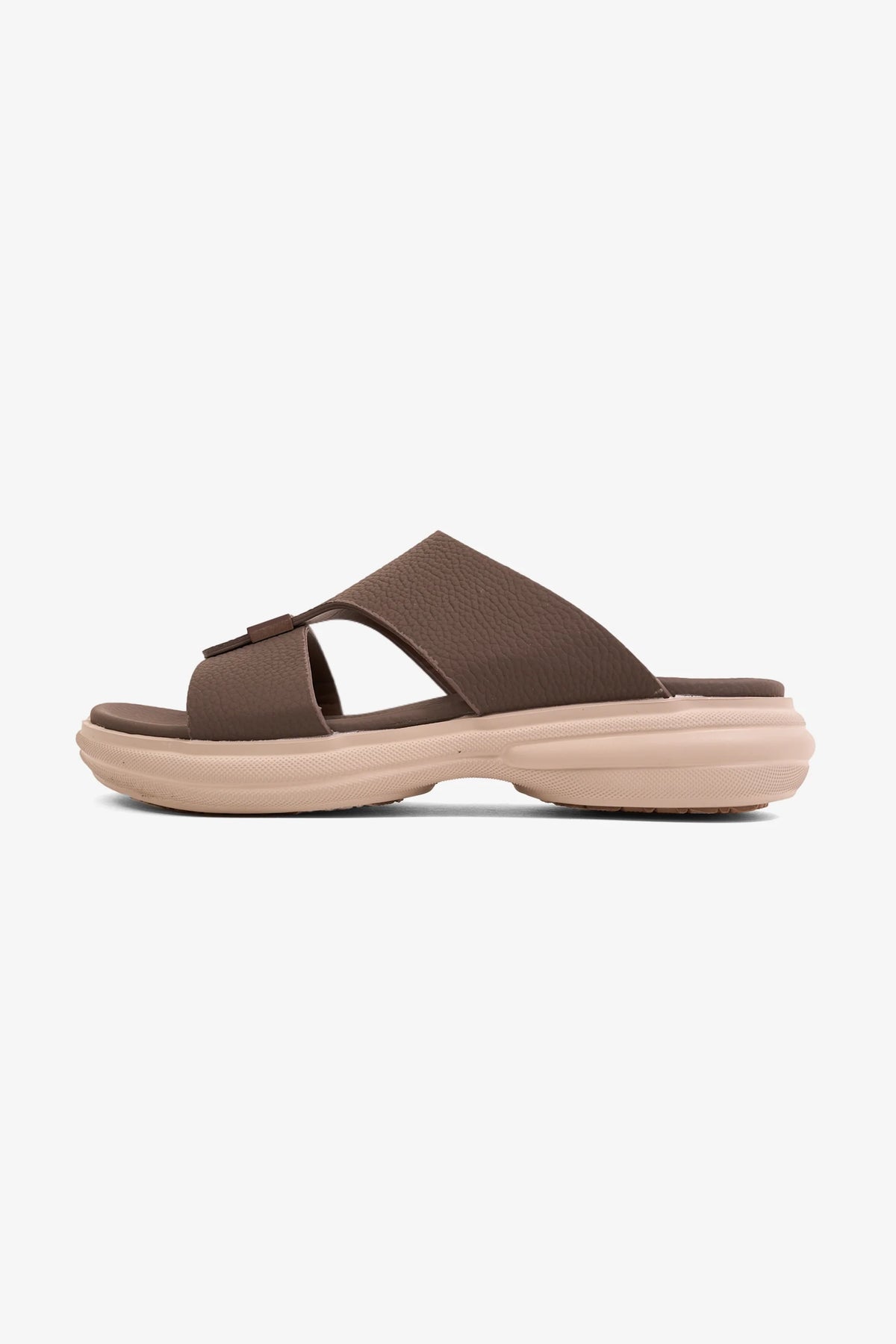 Comfort Plus Men's Signature Step Arabic Sandals Coffee MSDGBCPDN106 - Sole Therapy