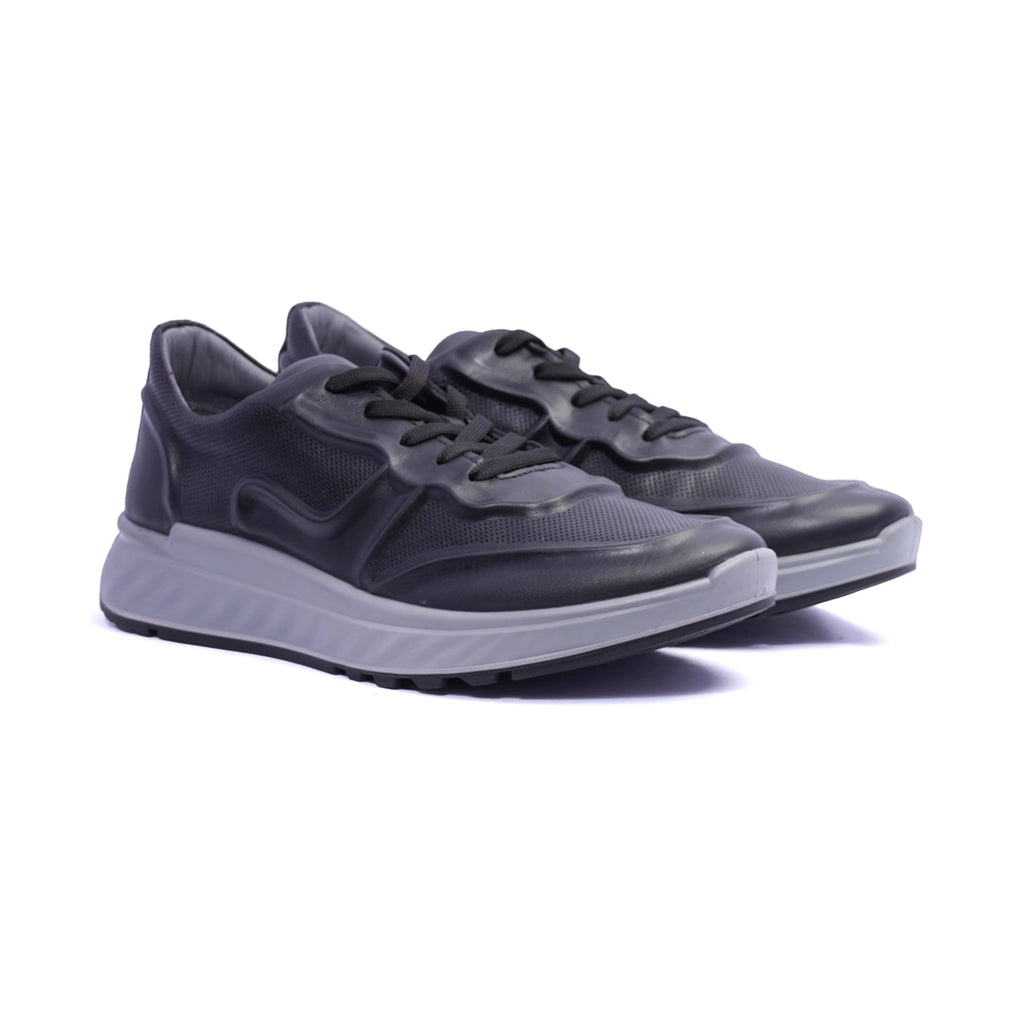 Comfort Plus Men's Stylish Sneakers Black - Sole Therapy