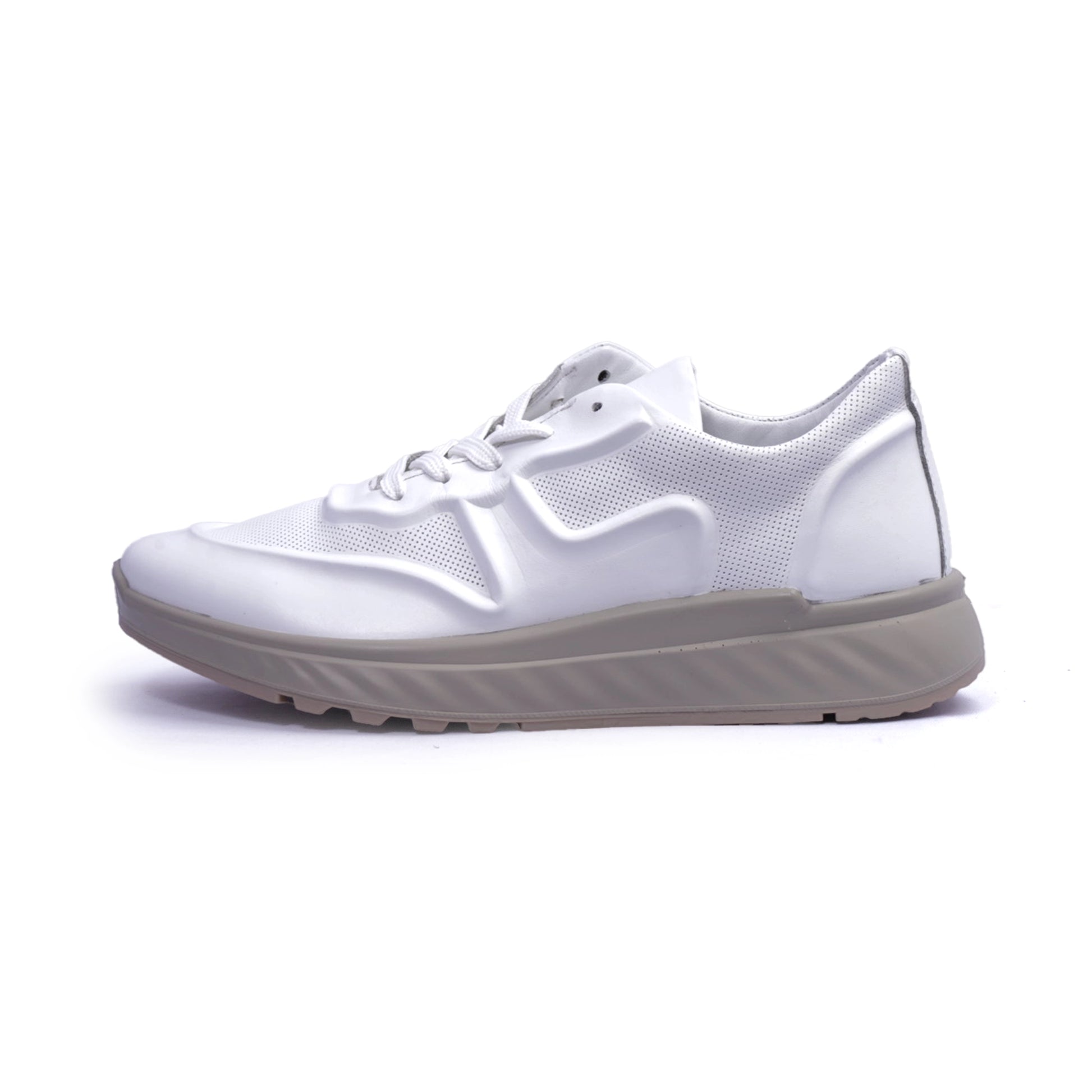 Comfort Plus Men's Stylish Sneakers White - Sole Therapy