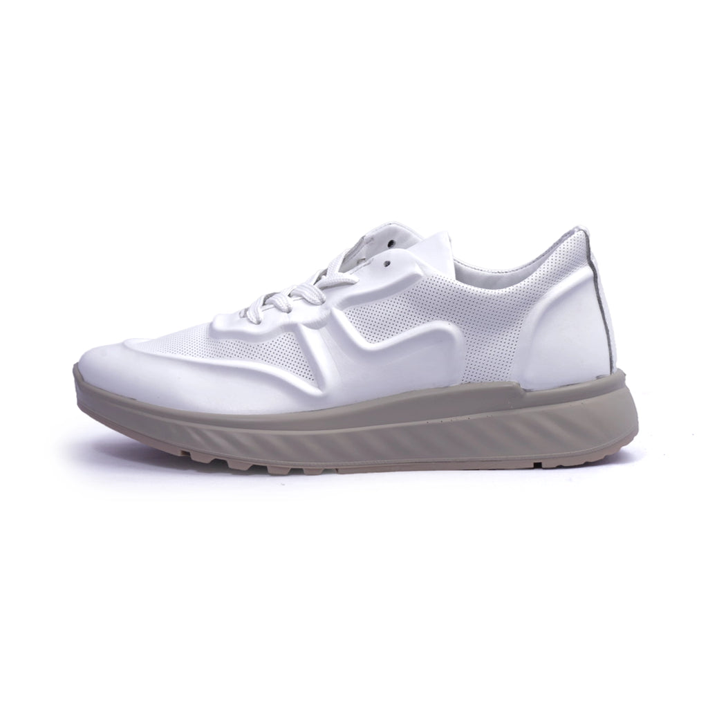 Comfort Plus Men's Stylish Sneakers White - Sole Therapy