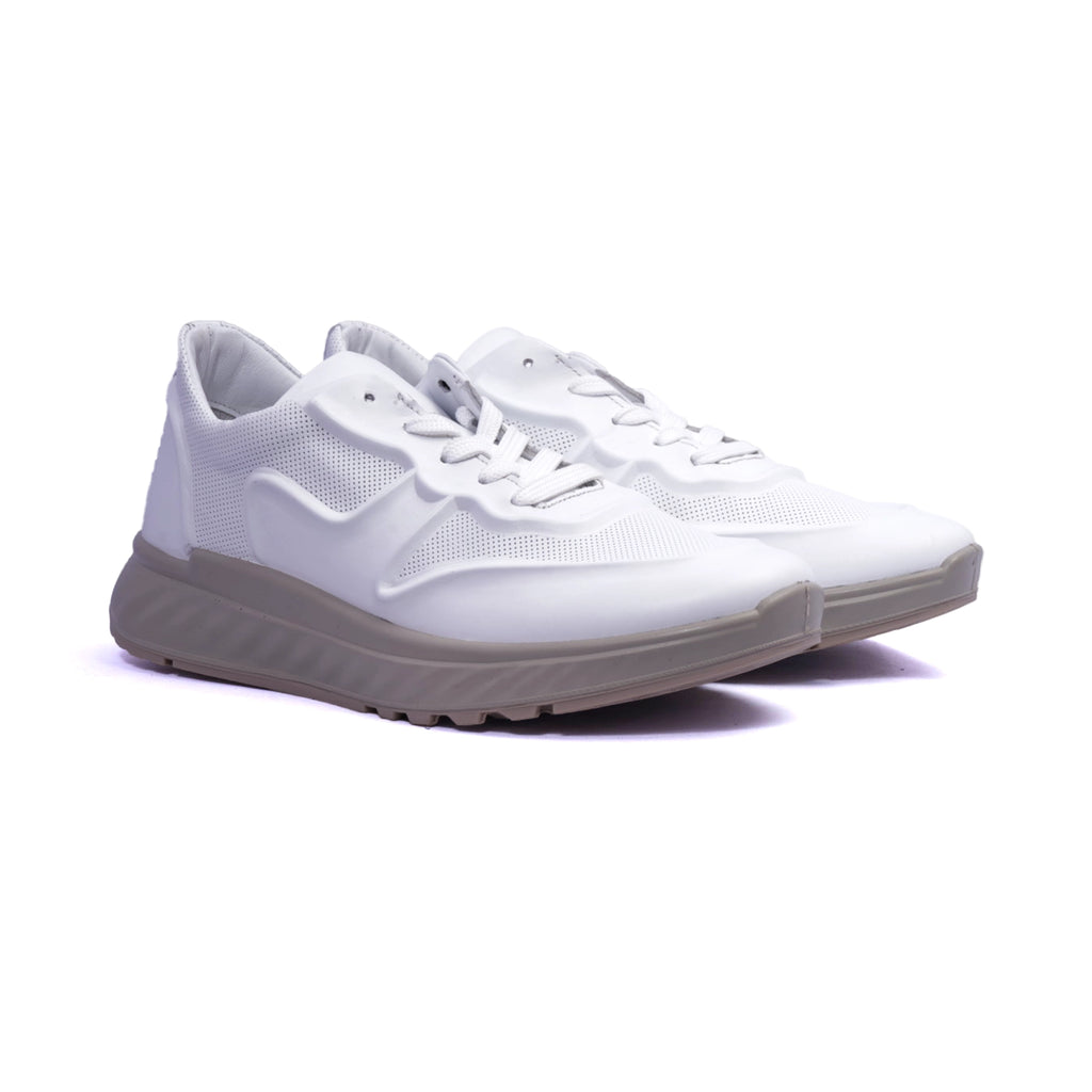Comfort Plus Men's Stylish Sneakers White - Sole Therapy