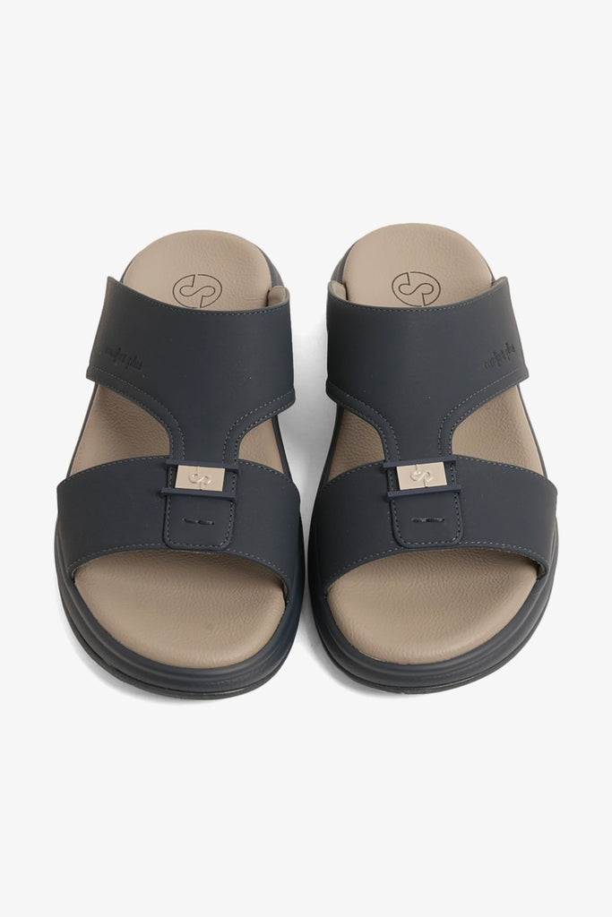 Comfort Plus Men's Super Sleek Sandals Navy MSDGBCPTD103 - Sole Therapy