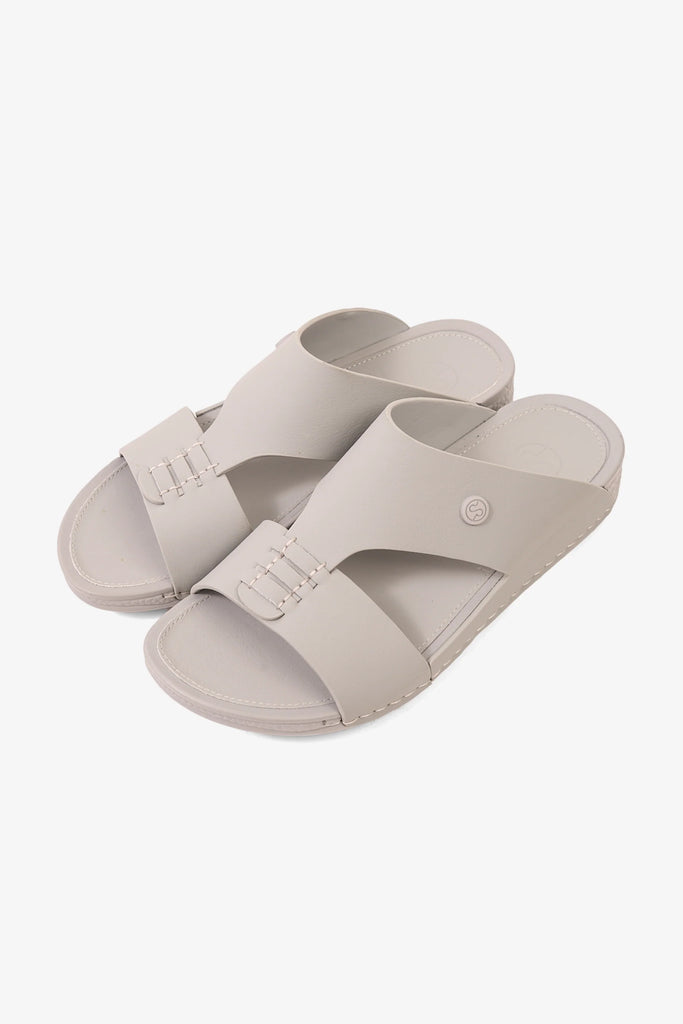 Comfort Plus Men's Supreme Balance Arabic Sandals Light Grey MSDGBCPAS105 - Sole Therapy