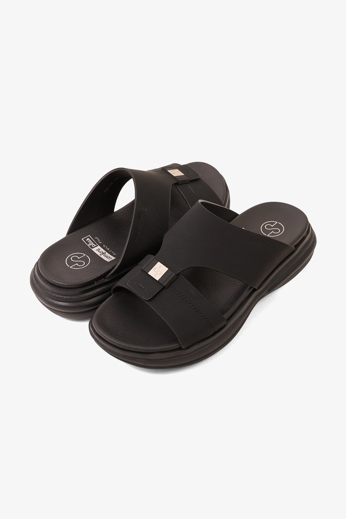 Comfort Plus Men's True Balance Arabic Sandals Black MSDGBCPDN105 - Sole Therapy