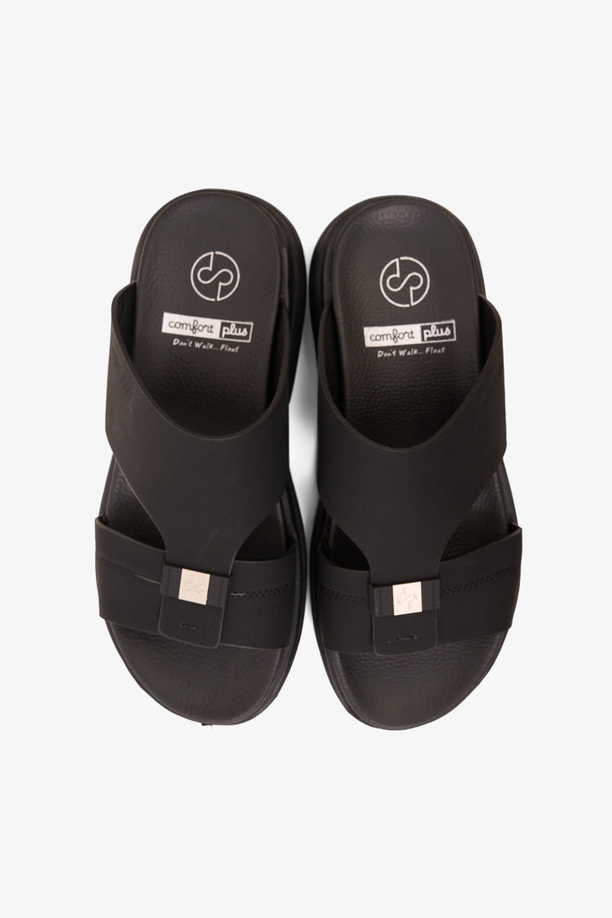 Comfort Plus Men's True Balance Arabic Sandals Black MSDGBCPDN105 - Sole Therapy