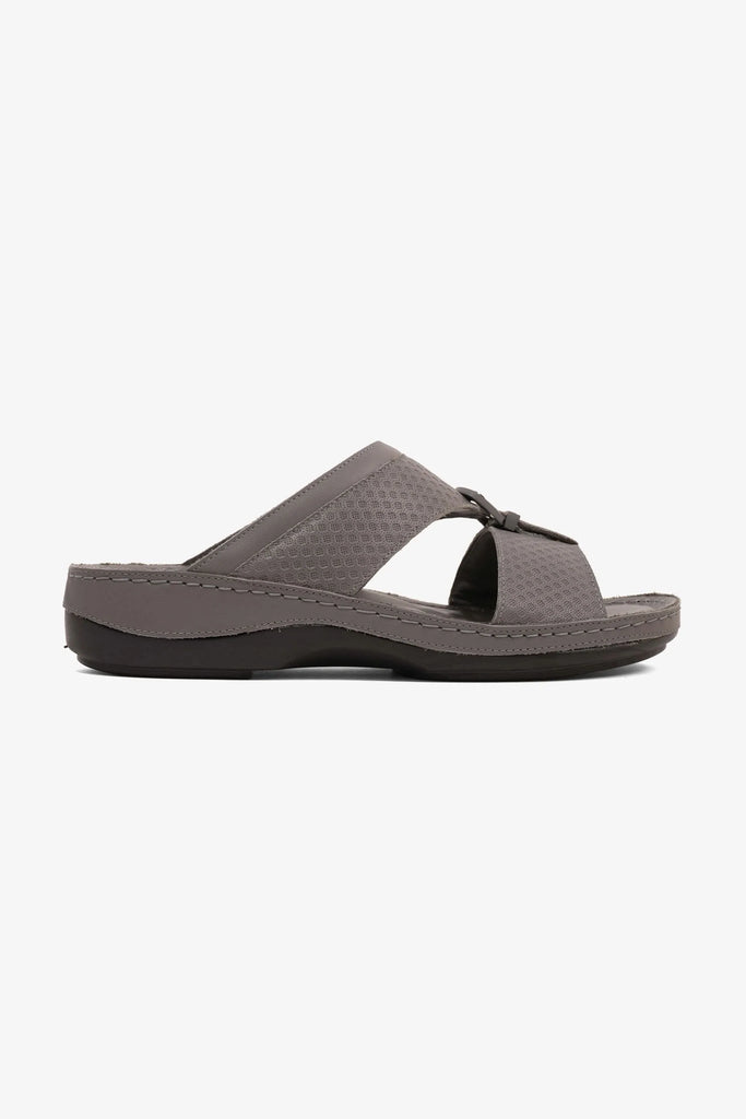 Comfort Plus Men's Ultra Comfort Trim Sandals Grey MSDCP7702 - Sole Therapy
