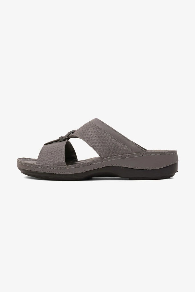 Comfort Plus Men's Ultra Comfort Trim Sandals Grey MSDCP7702 - Sole Therapy