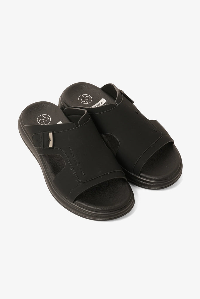 Comfort Plus Men's Ultra Elevate Arabic Sandals Black MSDGBCPTD102 - Sole Therapy